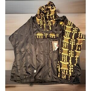 Grambling University Two Hype Pullover Windbreaker XL African NWT!